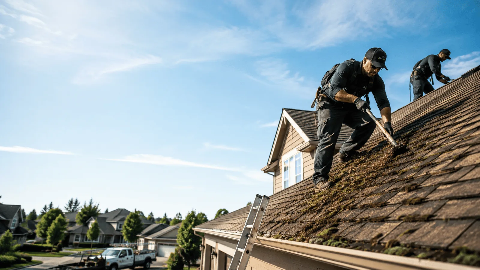 Roof Moss Removal in Dighton, MA near me